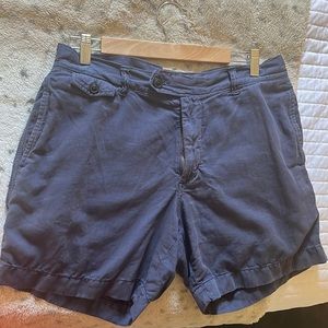 Todd Snyder Linen Shorts - 7in Inseam